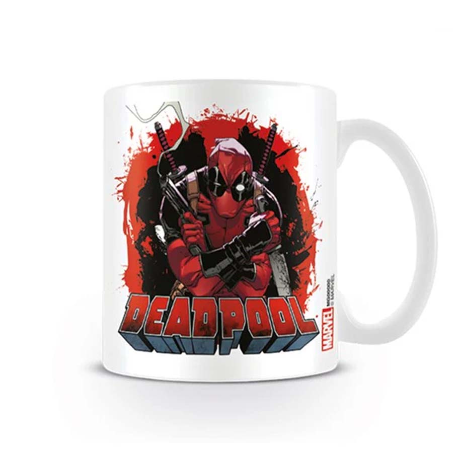 Pyramid Mug Deadpool - Smoking Gun 11 Oz / 315 Ml Pyramid Mug Deadpool - Smoking Gun 11 Oz / 315 Ml